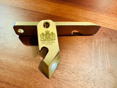 Steadfast Brass Bottle Opener